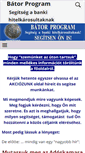 Mobile Screenshot of batorprogram.hu